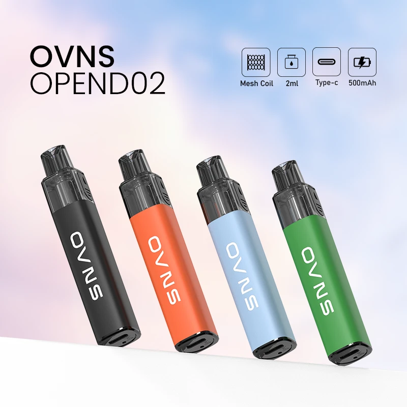 Tom 2ML påfyllningsbar vape för e-vätska
